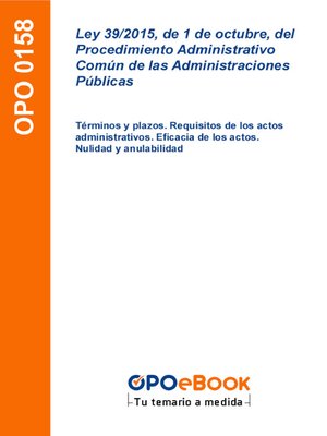 cover image of Términos y plazos